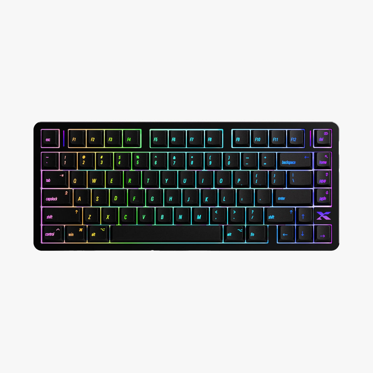 XVX L75 Air Anodized Black RGB low-profile mechanical keyboard