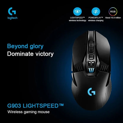 Logitech G903 LIGHTSPEED Wireless Gaming Mouse – HERO 25K
