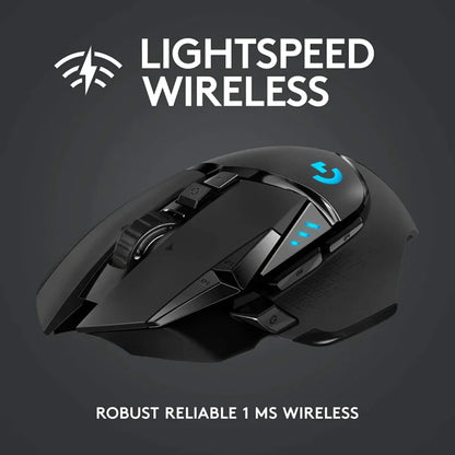 Logitech G502 LIGHTSPEED Wireless Gaming Mouse – HERO 25K