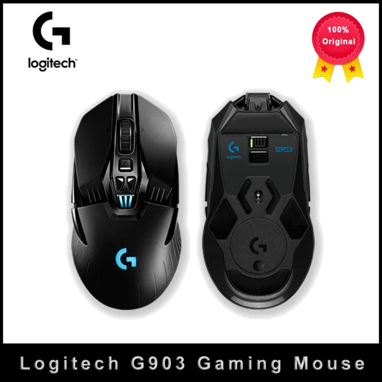 Logitech G903 LIGHTSPEED Wireless Gaming Mouse – HERO 25K
