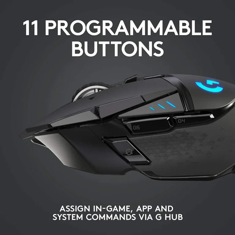 Logitech G502 LIGHTSPEED Wireless Gaming Mouse – HERO 25K