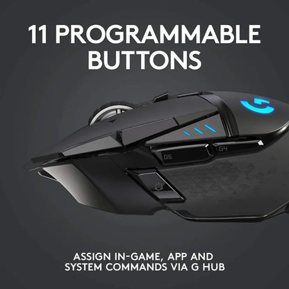 Logitech G502 LIGHTSPEED Wireless Gaming Mouse – HERO 25K