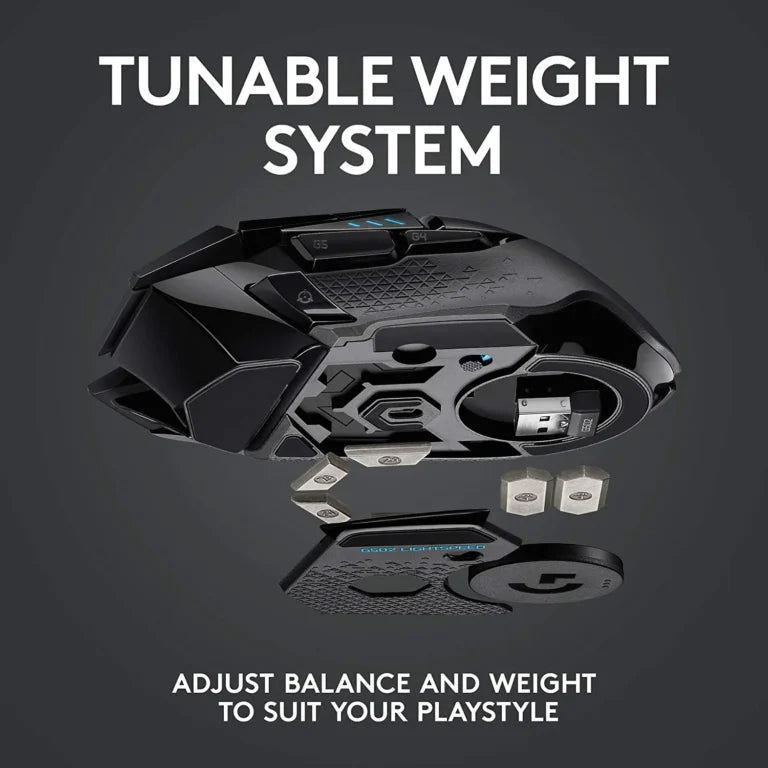 Logitech G502 LIGHTSPEED Wireless Gaming Mouse – HERO 25K