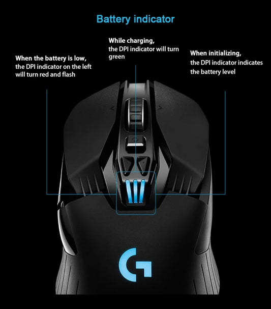 Logitech G903 LIGHTSPEED Wireless Gaming Mouse – HERO 25K