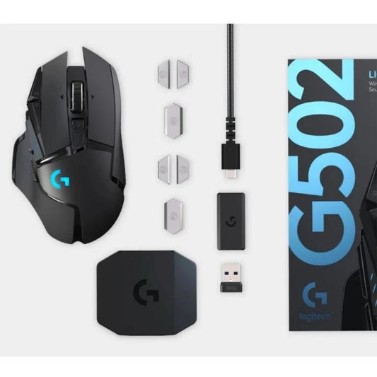 Logitech G502 LIGHTSPEED Wireless Gaming Mouse – HERO 25K