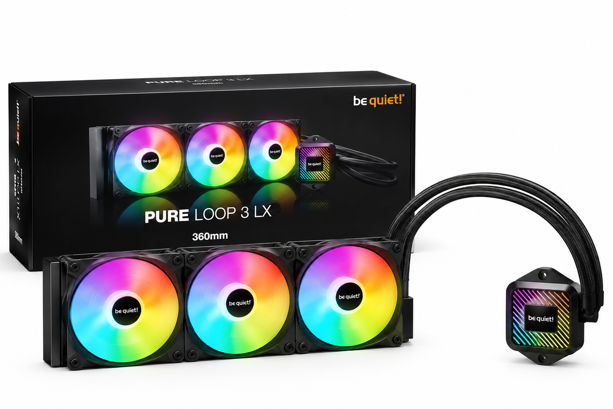 be quiet! Pure Loop 3 LX 360mm ARGB Liquid CPU Cooler