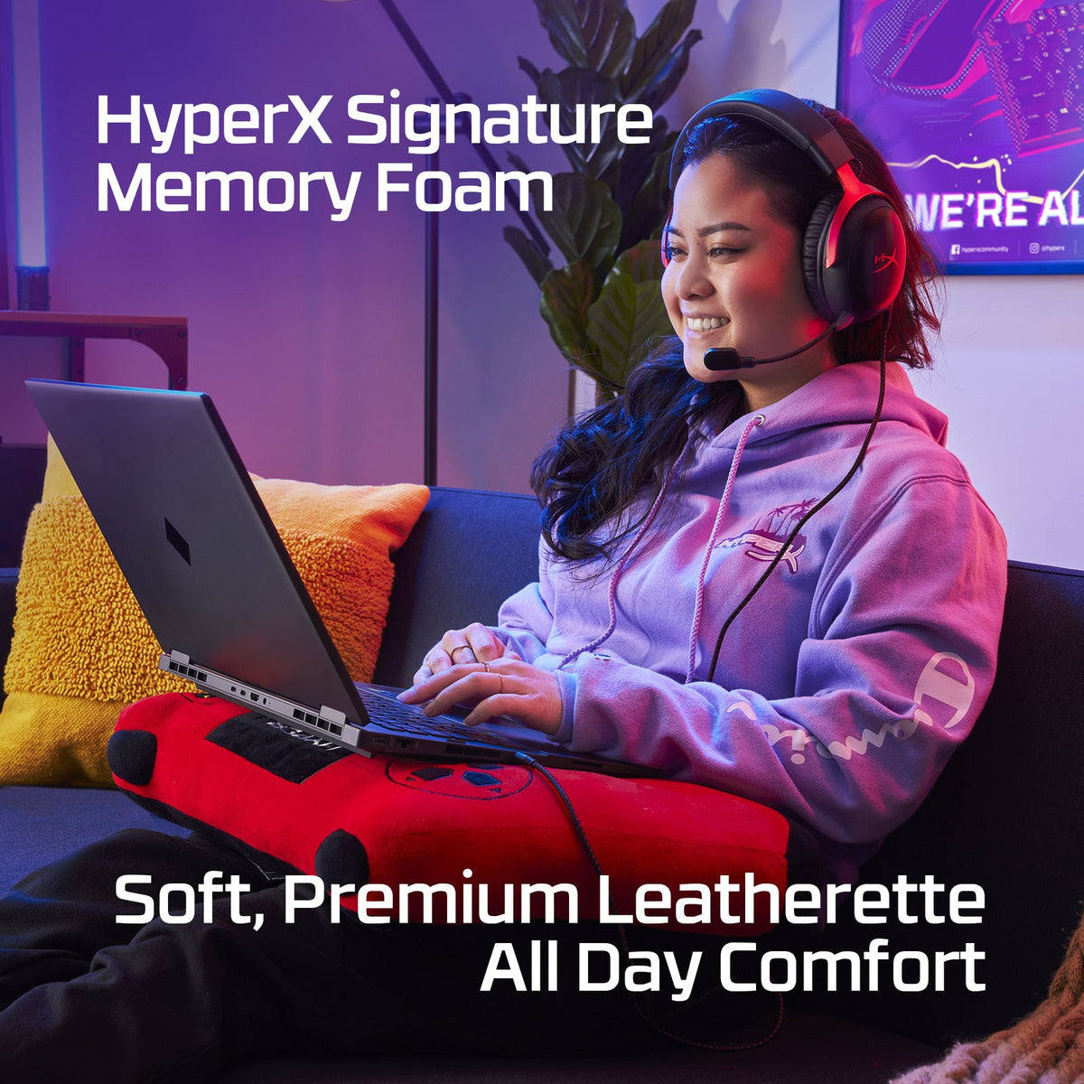 HyperX Cloud III comfort feature