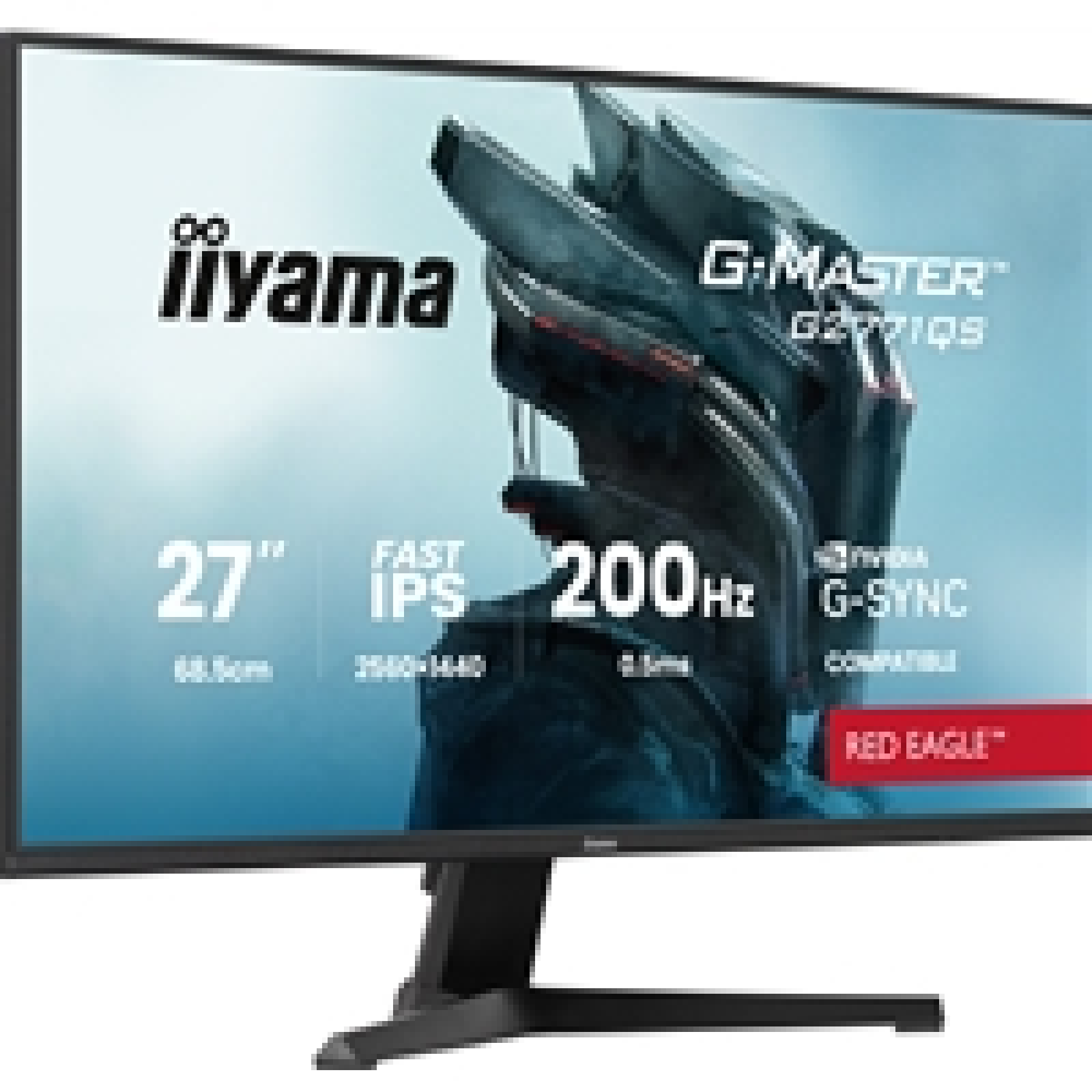 iiyama G-Master Red Eagle G2771QS-B1 27" QHD 200Hz Gaming Monitor