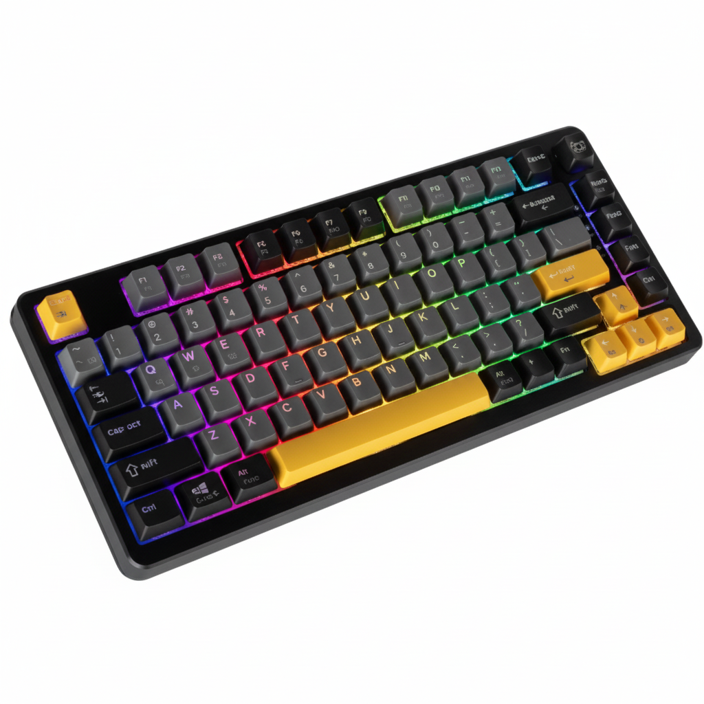 MARVO Titan 75 KG986W Wireless Mechanical Gaming Keyboard, Tri-Mode, Hot-Swappable, RGB