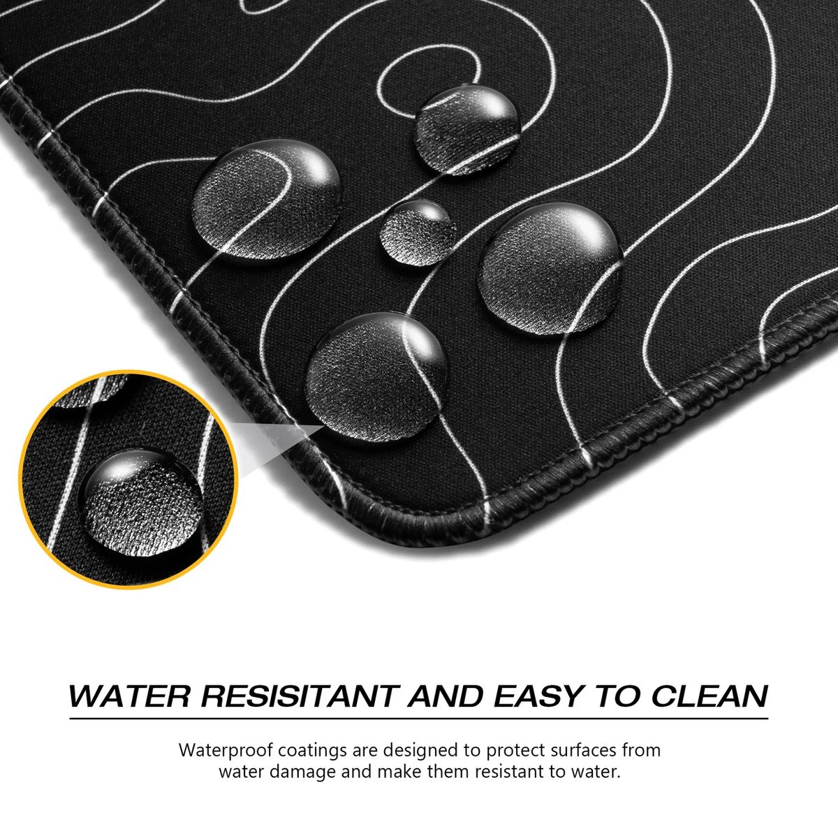 XVX Kanagawa Large Gaming Mouse Pad Desk Mat