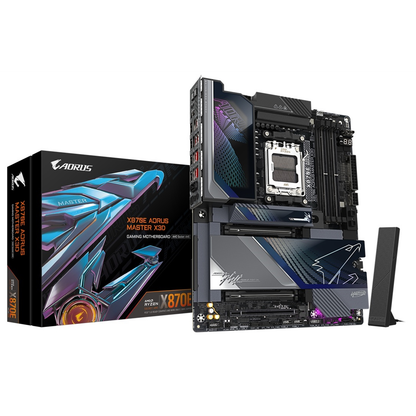 Gigabyte X870E AORUS MASTER X3D AM5 ATX Gaming Motherboard