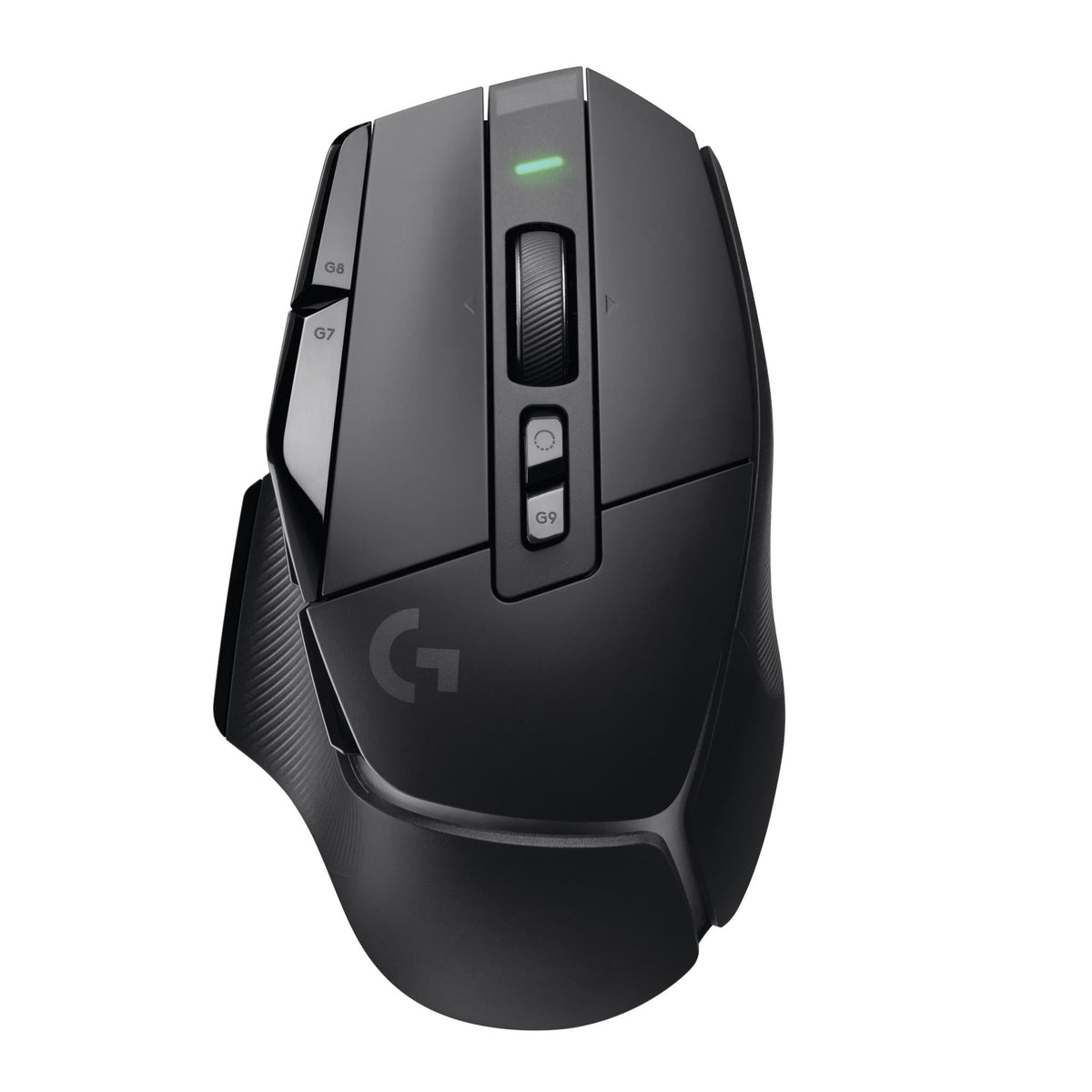 Logitech G502 X LIGHTSPEED wireless gaming mouse black front view