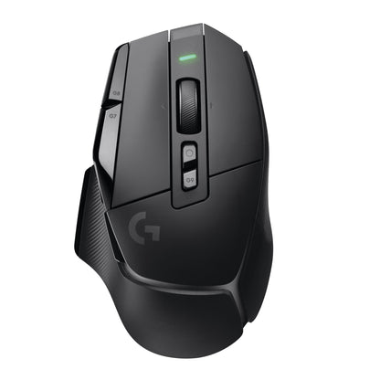 Logitech G502 X LIGHTSPEED wireless gaming mouse black front view