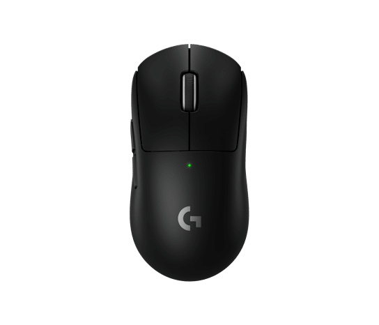 Logitech G PRO X SUPERLIGHT 2 black top view