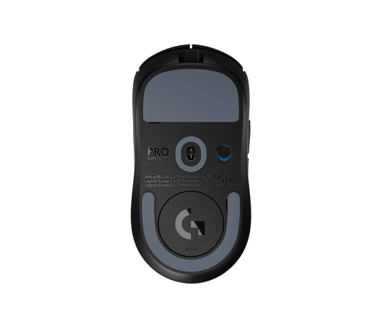 Logitech G PRO X SUPERLIGHT 2 black underside
