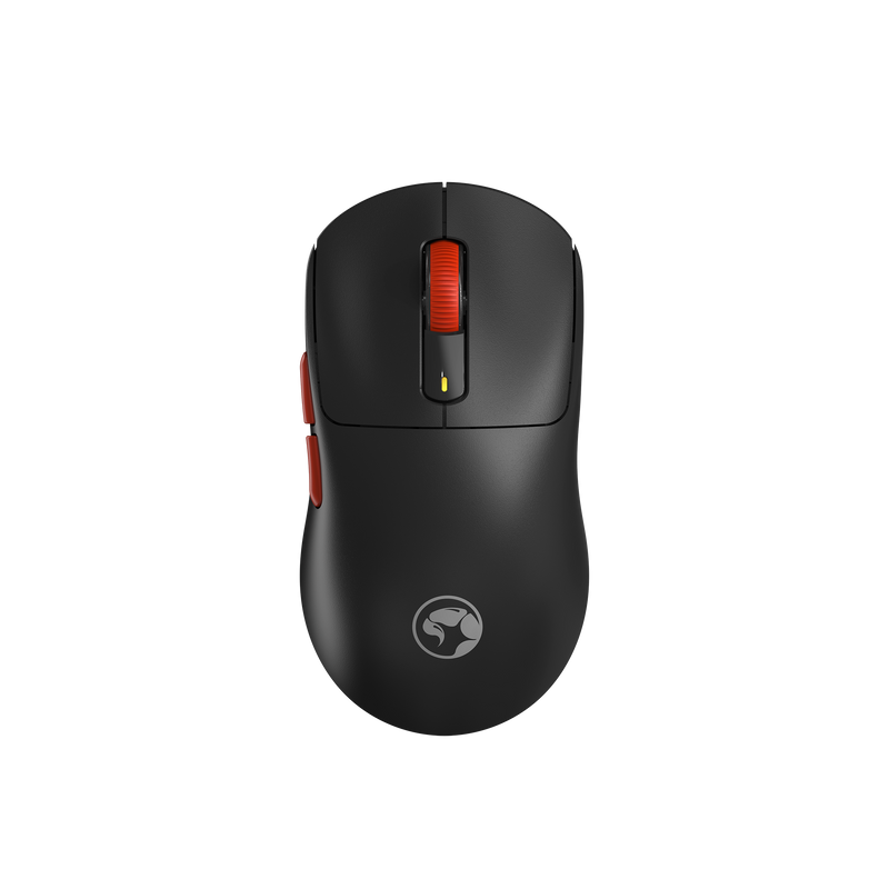 MARVO Niro 60 G964W black wireless gaming mouse front view