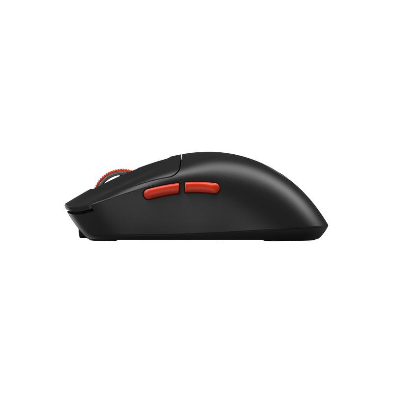 MARVO Niro 60 G964W black wireless gaming mouse side view