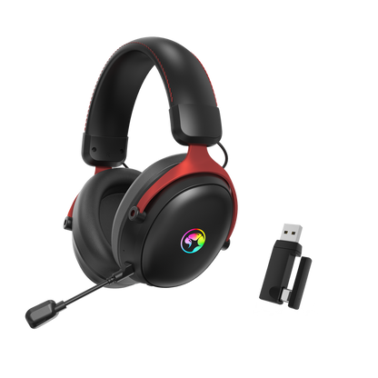 MARVO Tactic X Pro HG9076W wireless gaming headset angle view