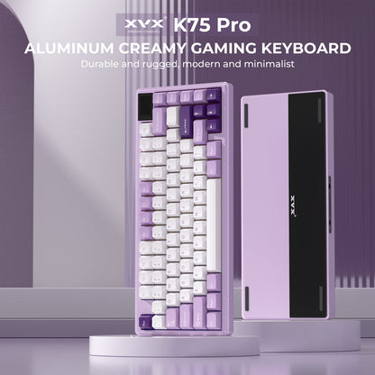 XVX K75 Pro aluminum mechanical keyboard