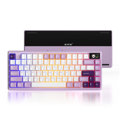 XVX K75 Pro Mauve front view