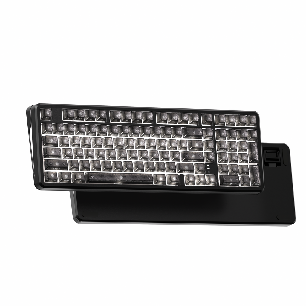 XVX M98 Lumina Forged Carbon Smoke wireless RGB mechanical keyboard